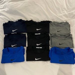 Nike tank tops Set of 10 comes together won’t split up. All size XL.